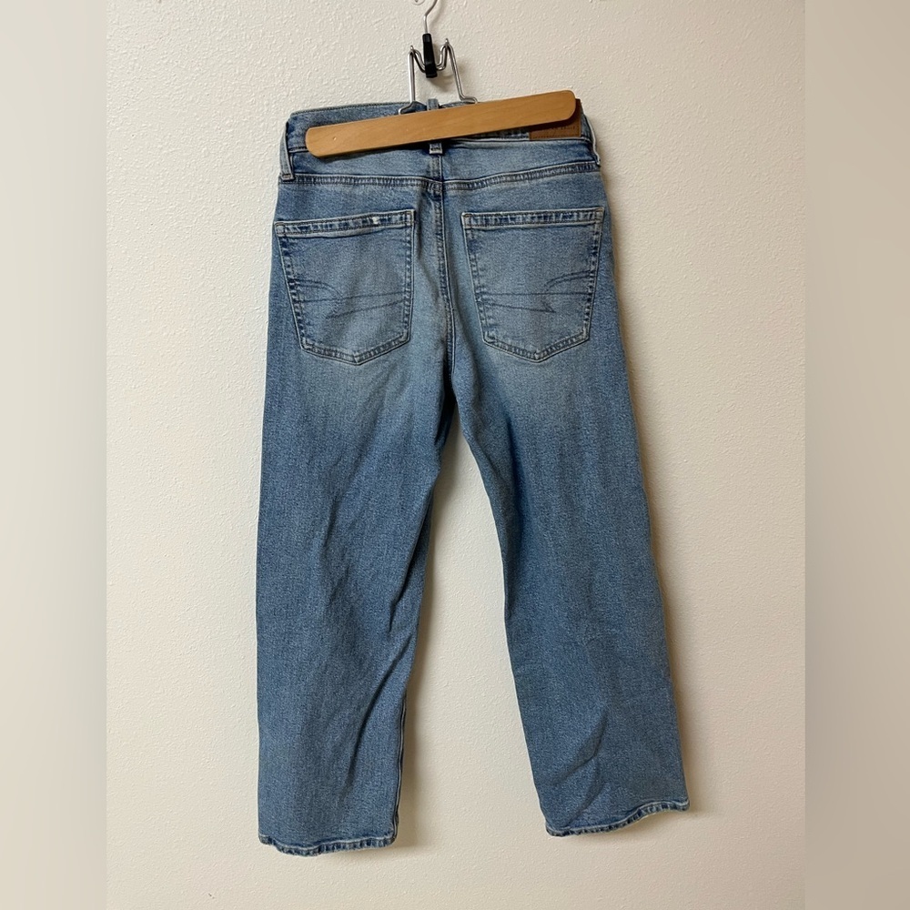 American Eagle Outfitters Blue Jeans women’s size 00 short - Picture 2 of 4